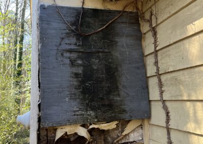Cracked and Loose Siding Repair